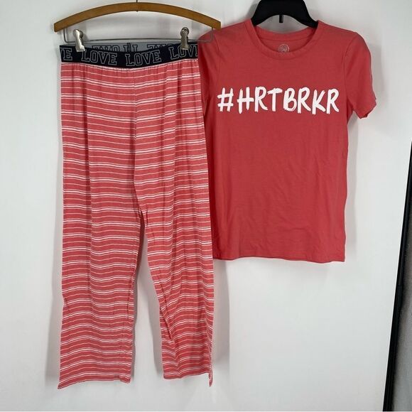 SO Women’s Short Sleeve Pajama Set Size XS - Picture 1 of 5